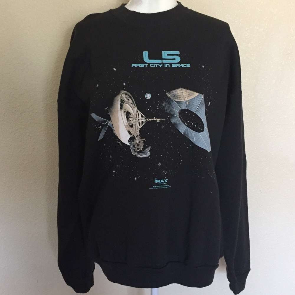 Vintage 90’s Space Sweater - Picture 1 of 8